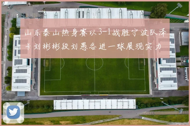 山东泰山热身赛以3-1战胜宁波队泽卡刘彬彬段刘愚各进一球展现实力